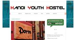 Desktop Screenshot of hanoiyouthhostel.com